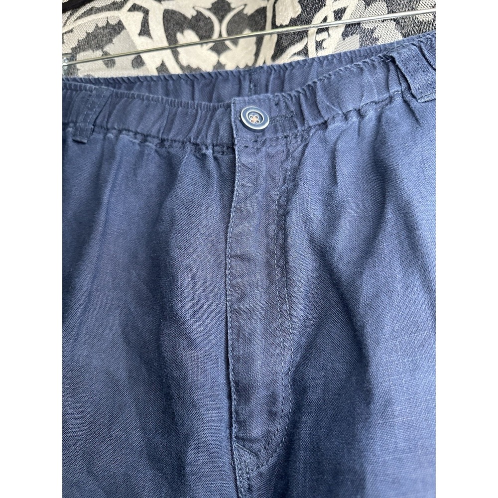 Tommy Bahama Relax Men's Size XL 100% Linen Elastic Waist Pants Inseam 30 Inches